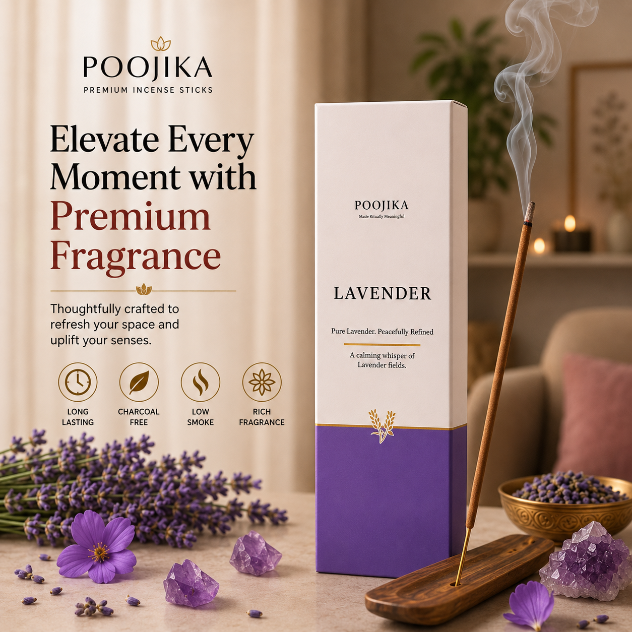 Lavender Incense Sticks