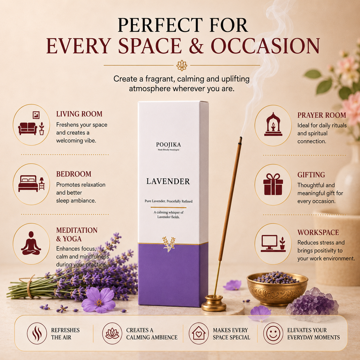 Lavender Incense Sticks