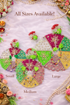 Multicolor Designer Shringar Poshak Set for Kanha Ji with Stone & Pearl Work (Handcrafted)